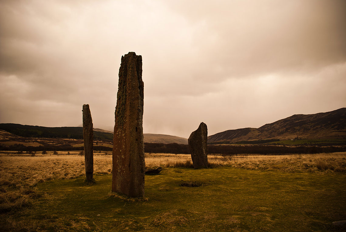 Machrie Moor Stone Circle, Scotland